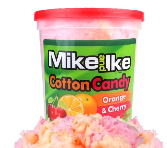 Mike & Ike Cotton Candy Tub - 56g ASSORTED FLAVOURS