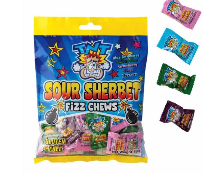 TNT Sour Sherbet Chew - 150g