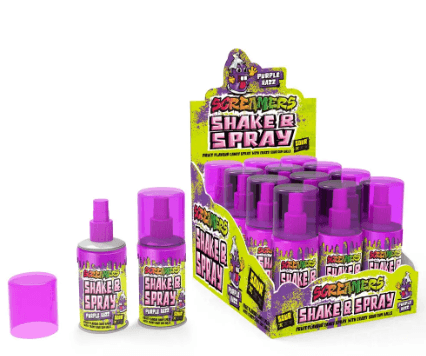 Screamers Shake & Spray Bottle Purple Raspberry - 60ml