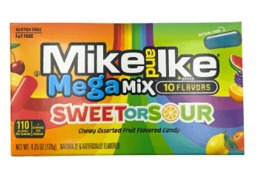 Mike & Ike Sweet Or Sour Mega Mix - 120g