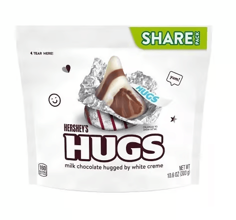 Hersheys Hugs SHARE PACK - 300g