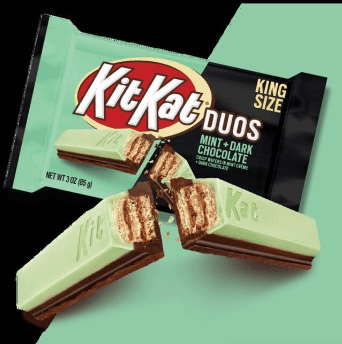 KitKat Duos Mint+Dark Chocolate King Size - 85g