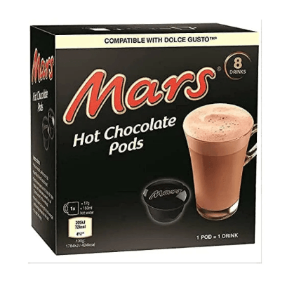 Mars Hot Chocolate Drink Pods 8 Pack - 120g