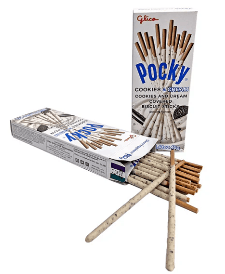 Pocky Cookies & Cream Flavour - 45g