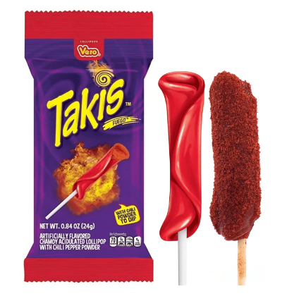 Takis Vero Chamoy Lollipop - 72g