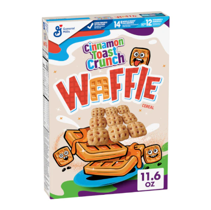 Cinnamon Toast Crunch Waffle Cereal - 330g