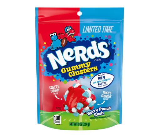 Nerds Gummy Clusters Berry Punch Rush - 227g LIMITED EDITION