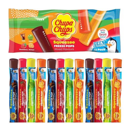 Chupa Chup Squeeze Pop - 45ml 12pack