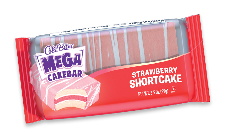 Cake Bites Strawberry Shortcake - 50g