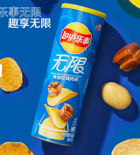 Lays Finger Licking Braised Pork Flavour - 90g