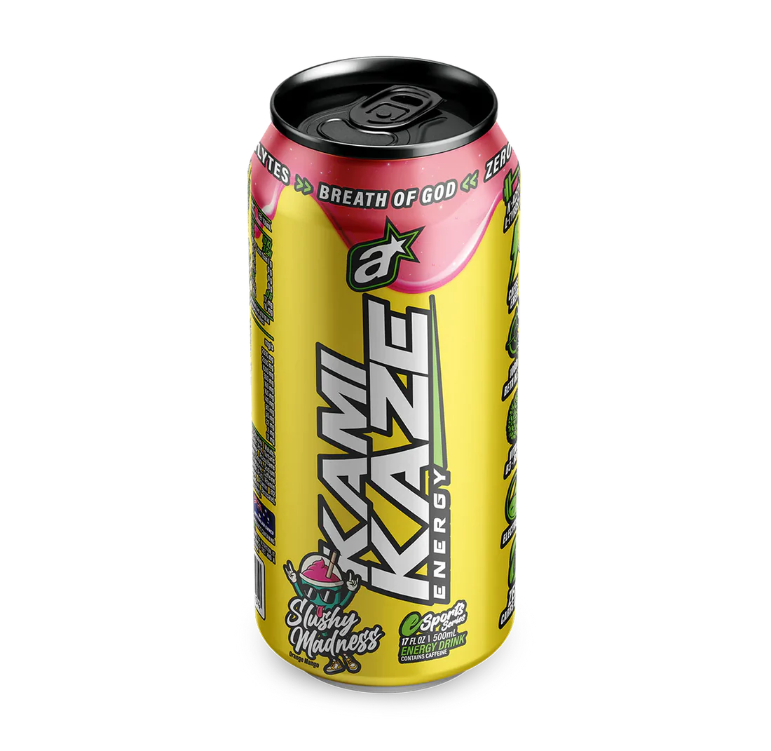 Kamikaze Mango Slushy Madness Energy Drink - 500ml