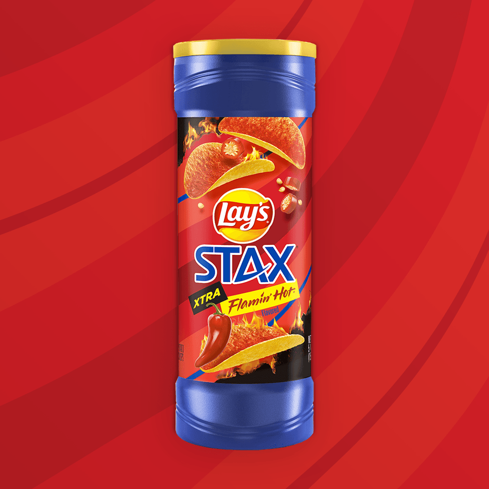 Lays Stax Flamin Hot - 155g