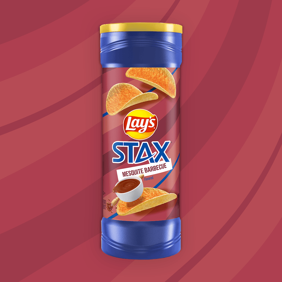 Lays Stax Mesquite Barbeque - 163g