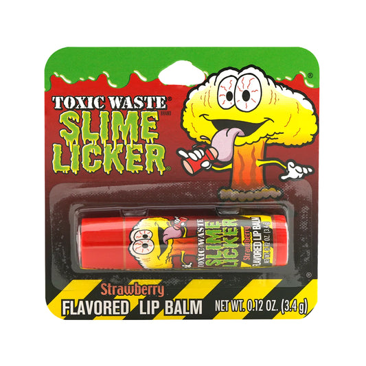 Lip Balm Toxic Waste Slime Licker Strawberry Flavour - 3.4g