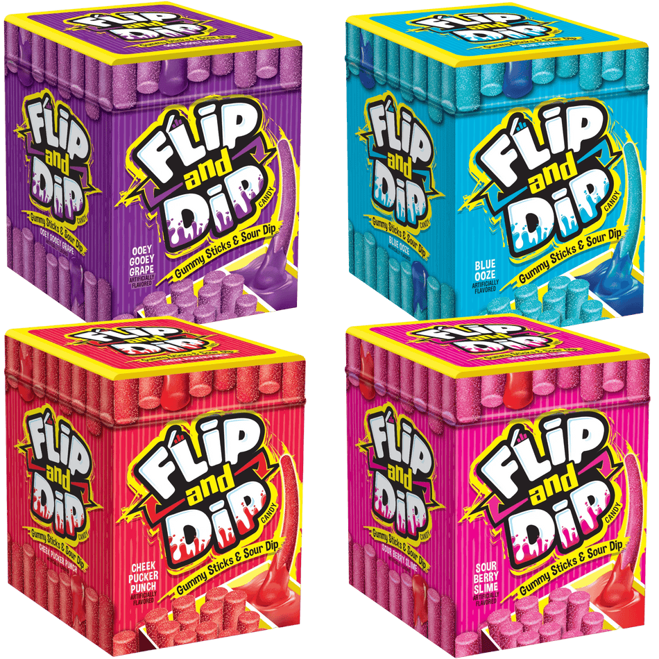 Flip It Dip It Candy - 96g 1pc ASSORTED