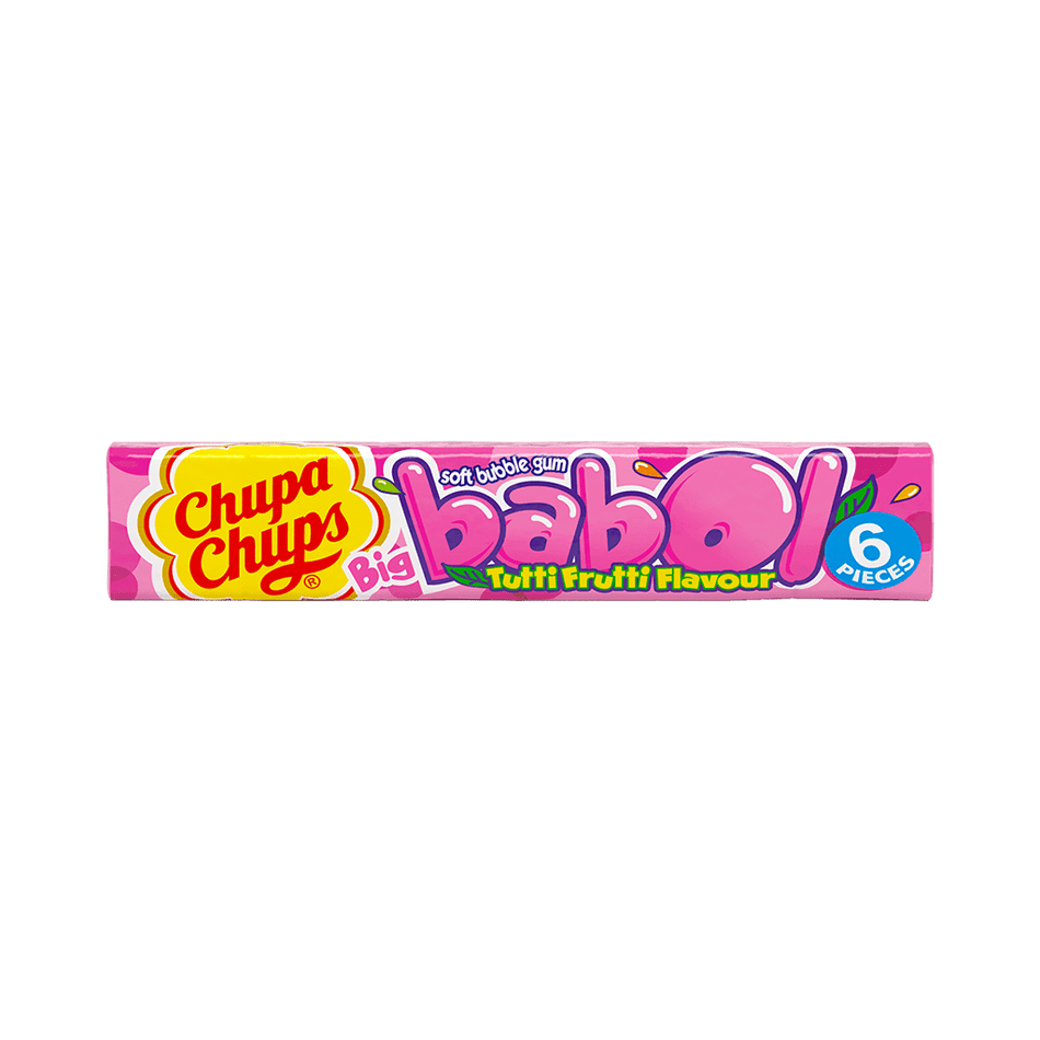 Chupa Chups Babol Tutti Fruiti Bubble Gum - 28g