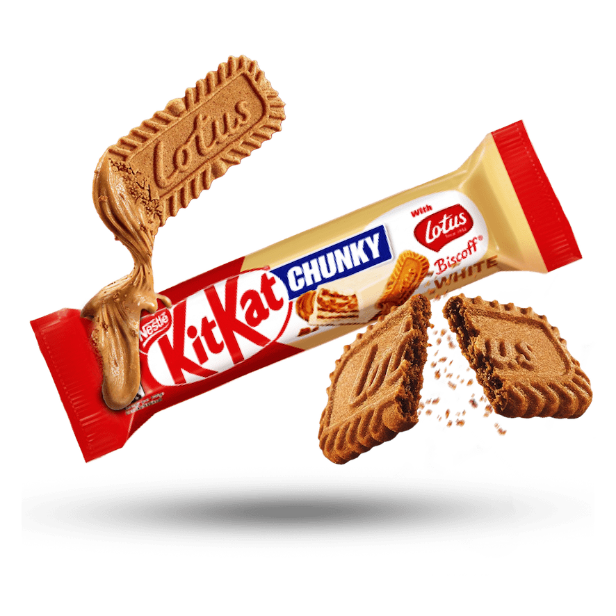 KitKat Chunky Biscoff White - 42g LIMITED EDITION