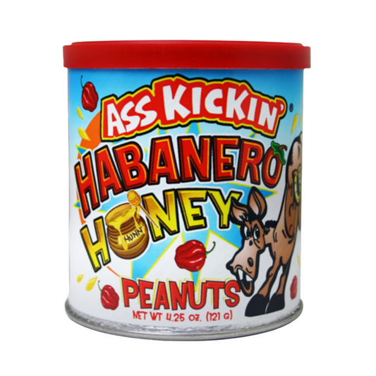 Ass Kickin’ Habanero Honey Peanuts - 119g