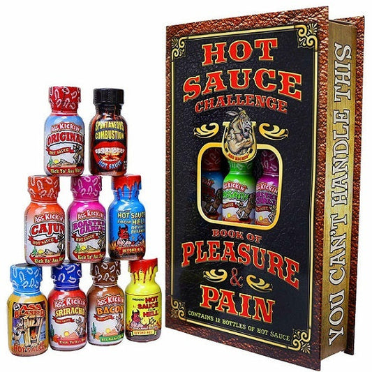 Hot Sauce Challenge Book Of Pleasure & Pain - 22g