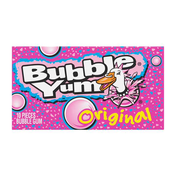 Bubble Yum Original Gum - 10pc