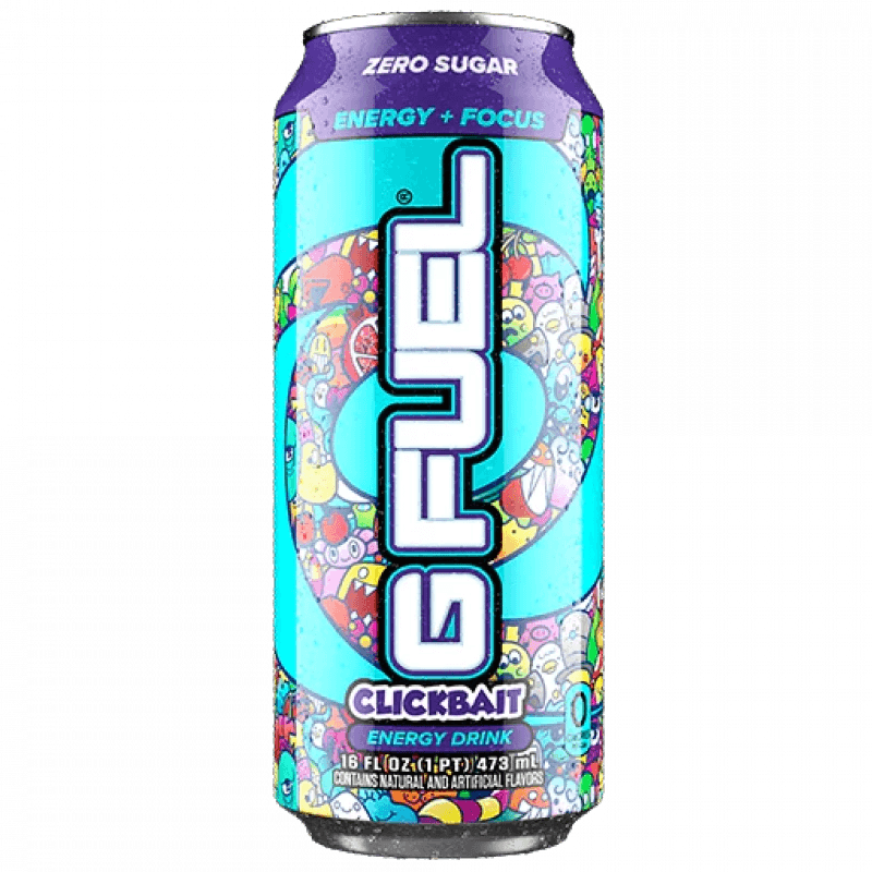 G Fuel Click Bait Energy Drink - 473ml USA