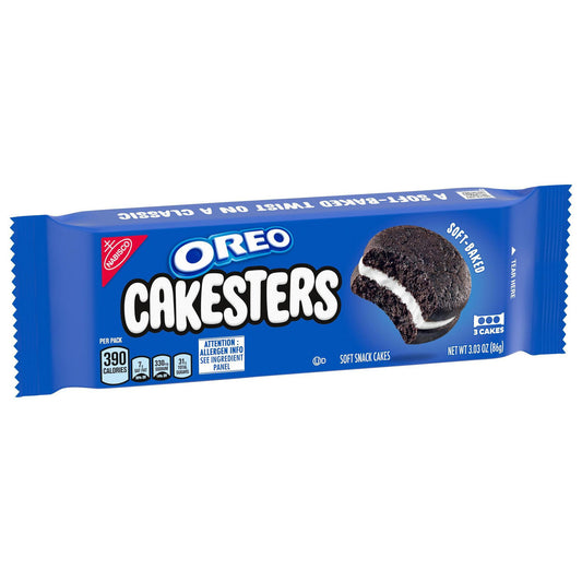 Oreo Cakesters - 86g 3pk