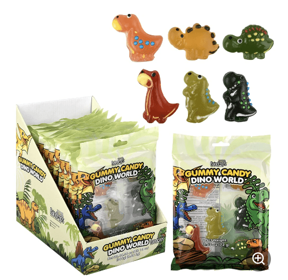 Raindrops Gummy Dino World - 70g