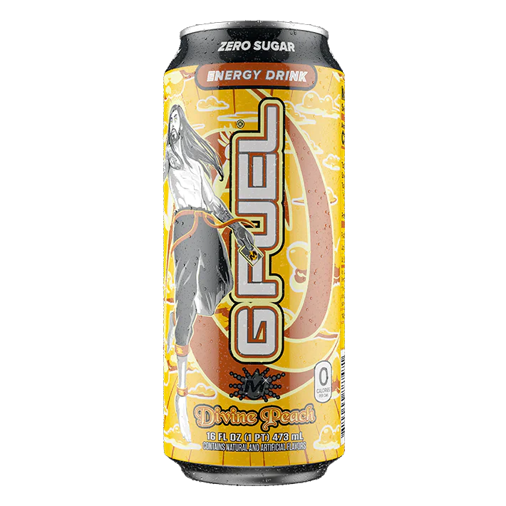 Gfuel Divine Peach Energy Drink - 473ml USA