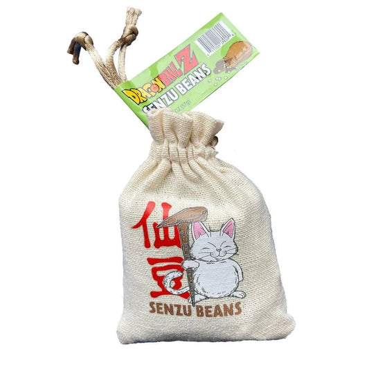 Dragon Ball Z Sensu Beans Sour Green Apple Candy Bag - 56g