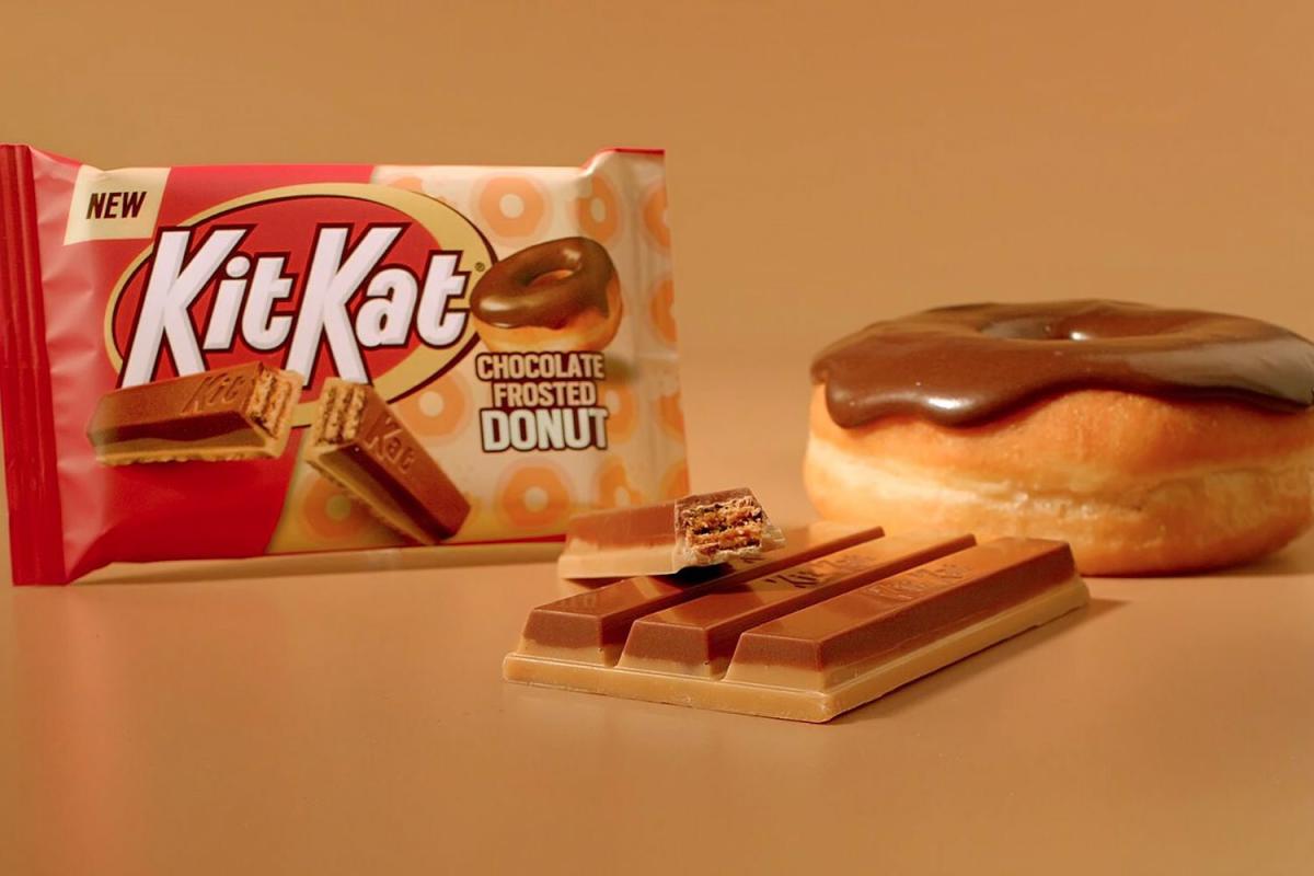 KitKat Chocolate Frosted Donut -  42g LIMITED EDITION
