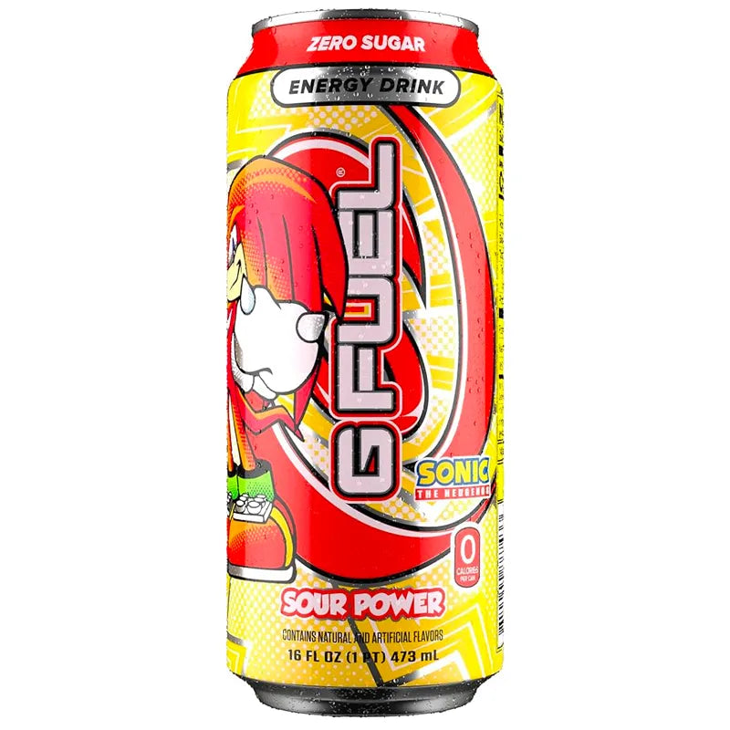 Gfuel Knuckles Sour Power Energy Drink - 473ml USA
