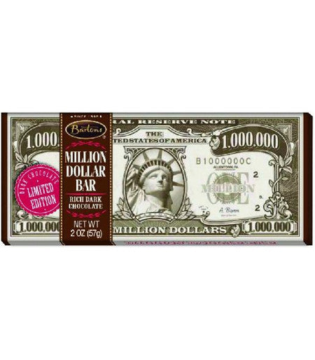Million Dollar Dark Chocolate Bar - 57g