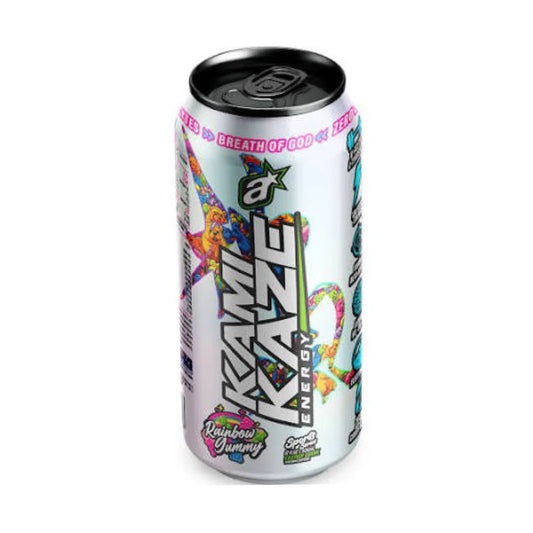Kamikaze Rainbow Gummy Energy Drink - 500ml