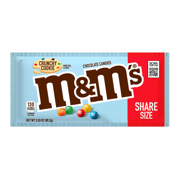 M&Ms Crunchy Cookie SHARE SIZE