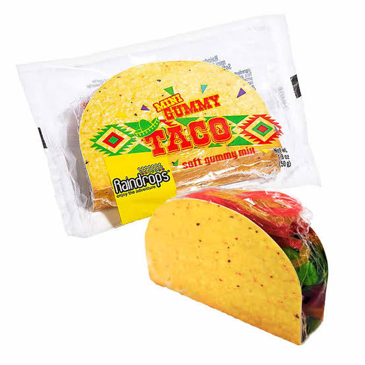 Raindrops Mini Gummy Taco - 50g