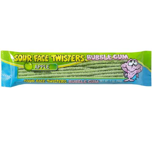 Face Twister Apple Bubble Gum