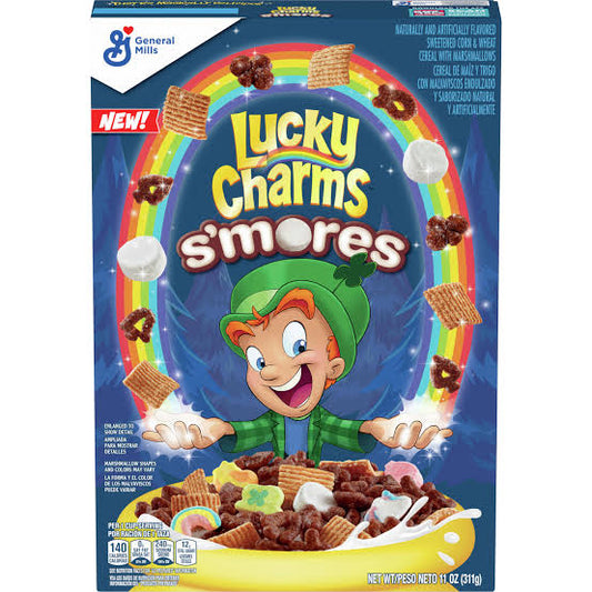 LUCKY CHARMS Smores Cereal - 311g LIMITED EDITION