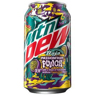Mountain Dew Baja Passion Fruit Punch  - 355ml LIMITED EDITION