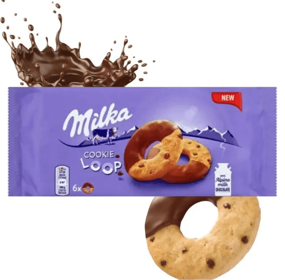 Milka Cookies Loop - 132g