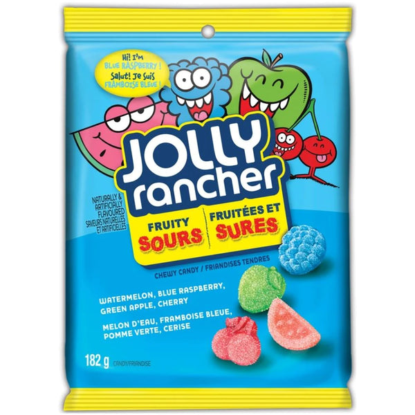 Jolly Rancher Fruity Sours - 182g