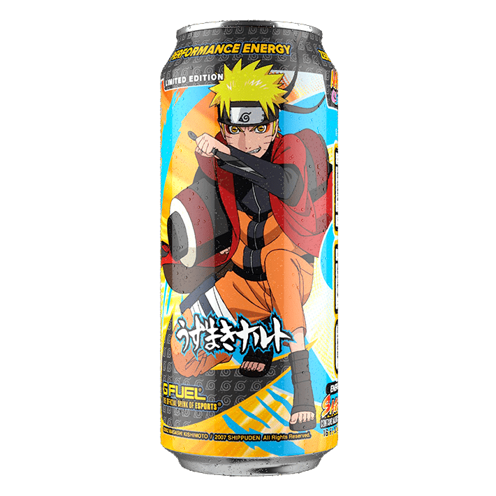 G Fuel Naruto Sage Mode Energy Drink - 473ml USA