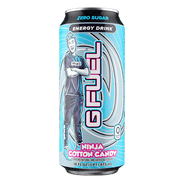 Gfuel Ninja Cotton Candy Flavour Energy Drink - 473ml USA