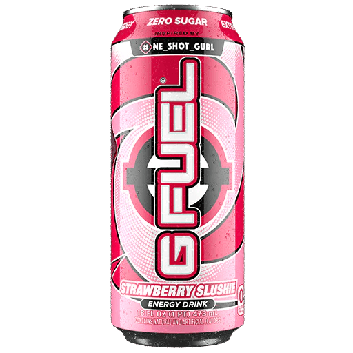 Gfuel OneShotGurl Strawberry Slushie Flavour Energy Drink - 473ml USA