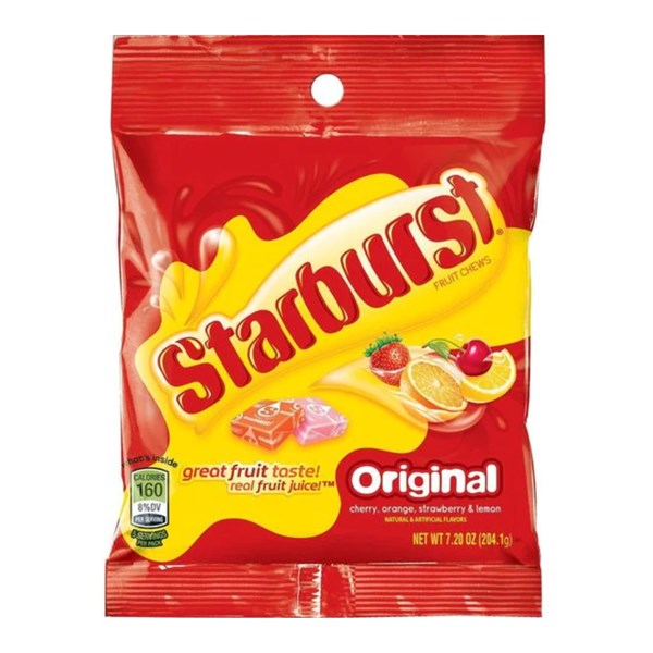 Starburst Fruit Chews Original - 204g