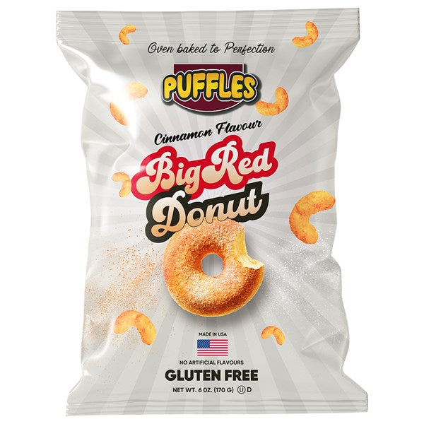 Puffles Cinnamon Donut Puffs - 170g