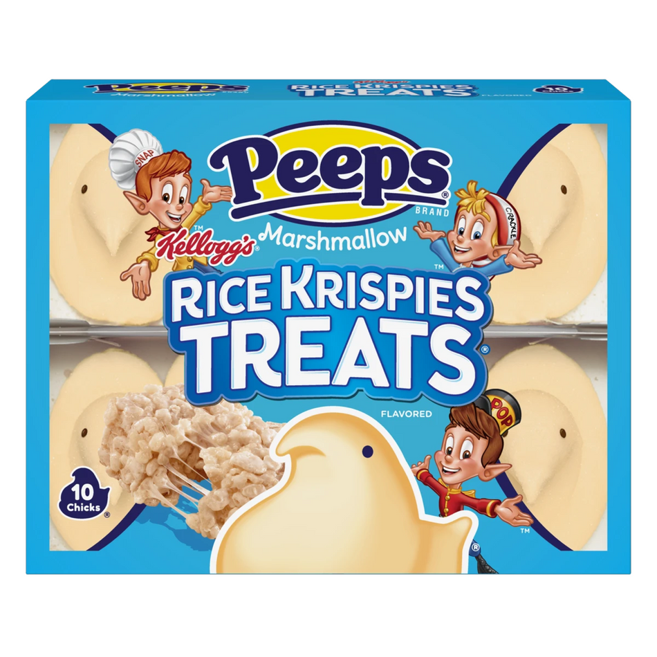 Peeps Rice Krispies Treats - 10pk