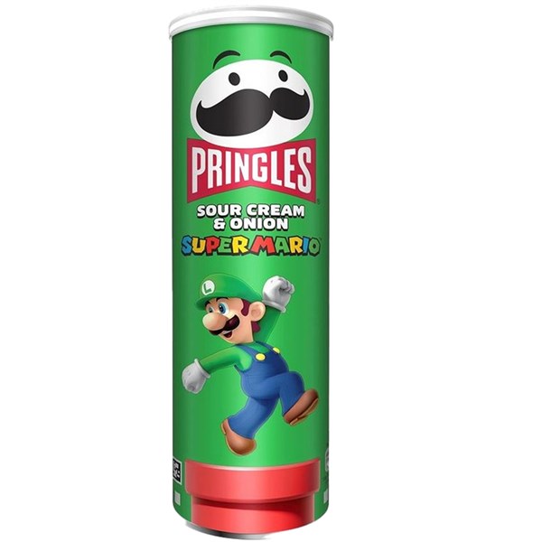 Pringles Sour Cream & Onion Super Mario LIMITED EDITION - 160g