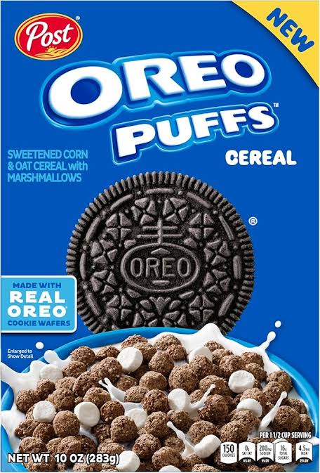 Oreo Puff Cereal - 283g