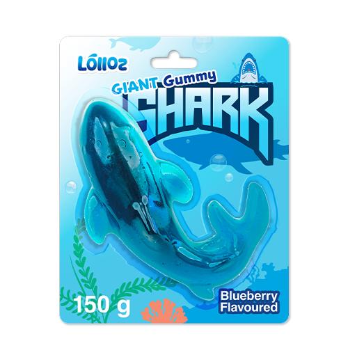 Lolloz Giant Gummy Shark - 150g