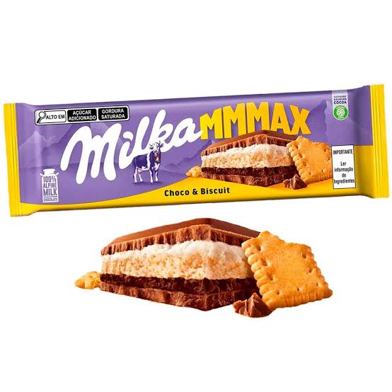 Milka Choco & Biscuit Mmmax Block - 300g